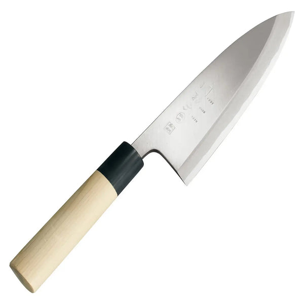 Jikko Nihonko Japanese Carbon Steel Santoku Knife - Globalkitchen Japan