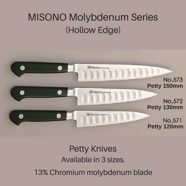 Misono Swedish High-Carbon Steel Petty Knife120mm