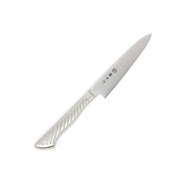 TOJIRO Fujitora DP 3-Layer Petty Knife with Stainless Steel Handle -  Globalkitchen Japan