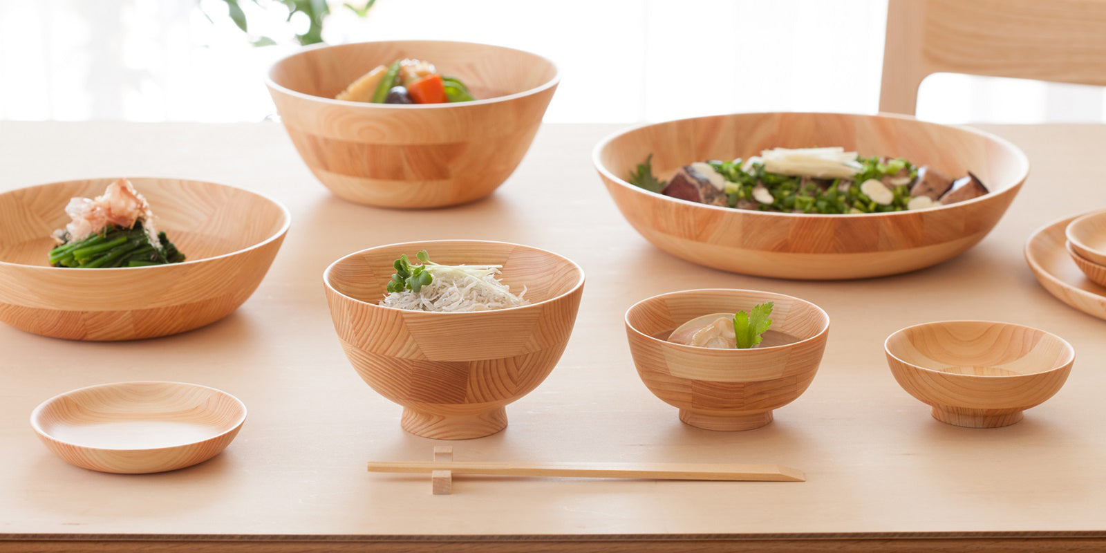 HIKIYOSE Wooden Soup Bowl with Lid - Globalkitchen Japan