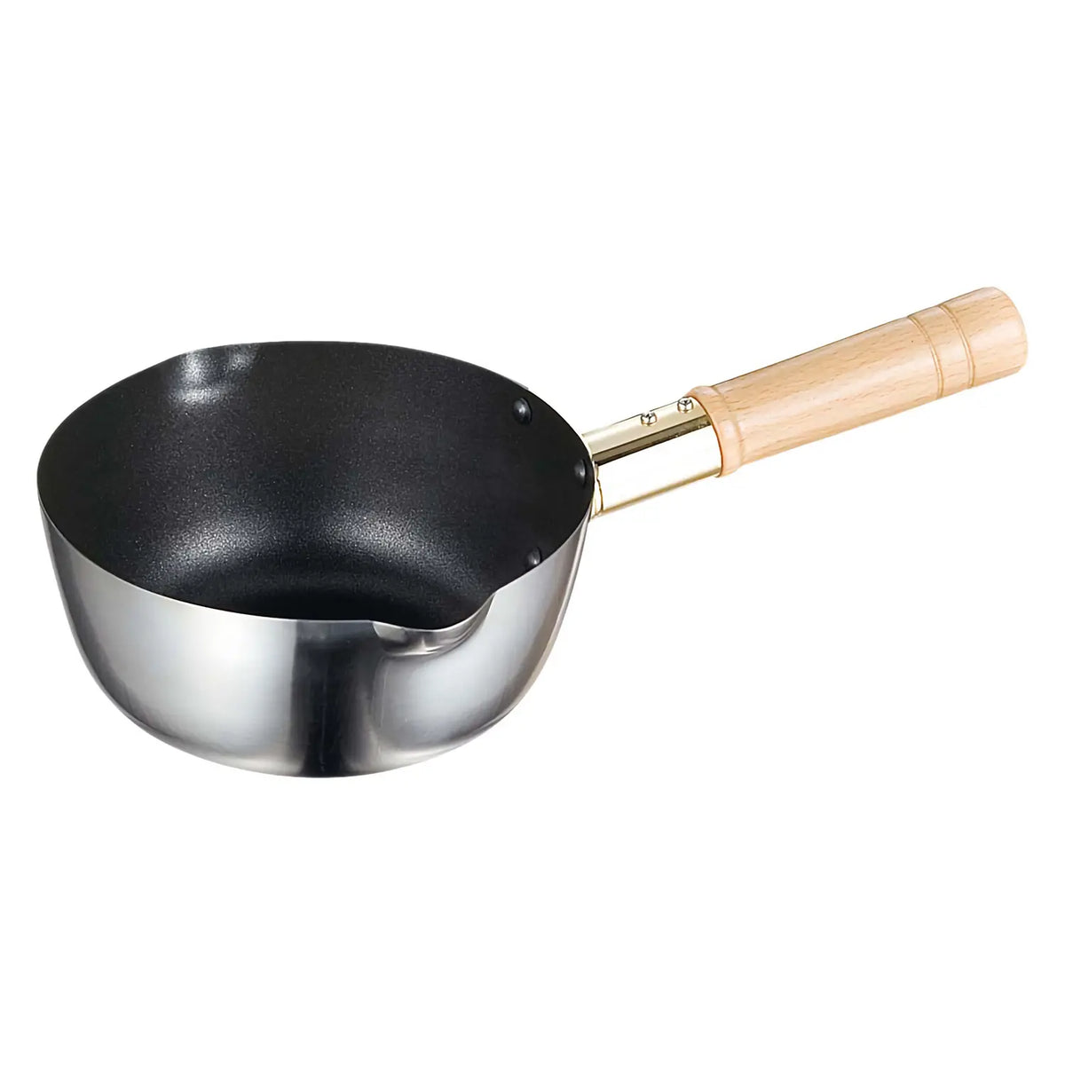 Akagawa Kibutsu Stainless Steel Induction Yukihira Saucepan