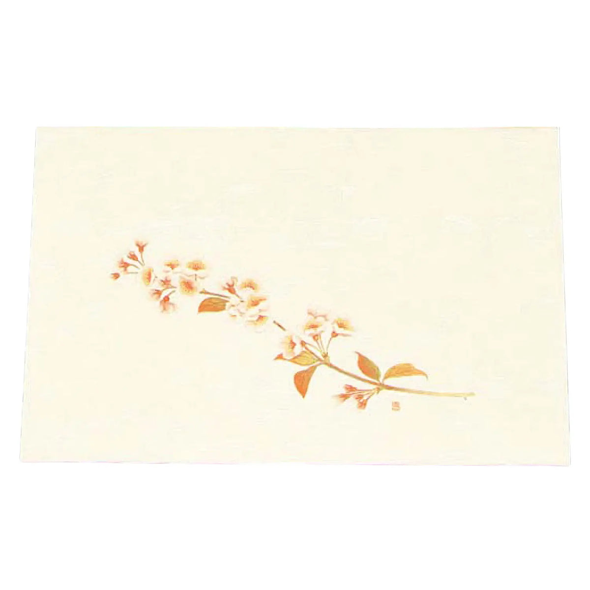 Artec Washi Paper Cream Placemat Sakura 100 pcs