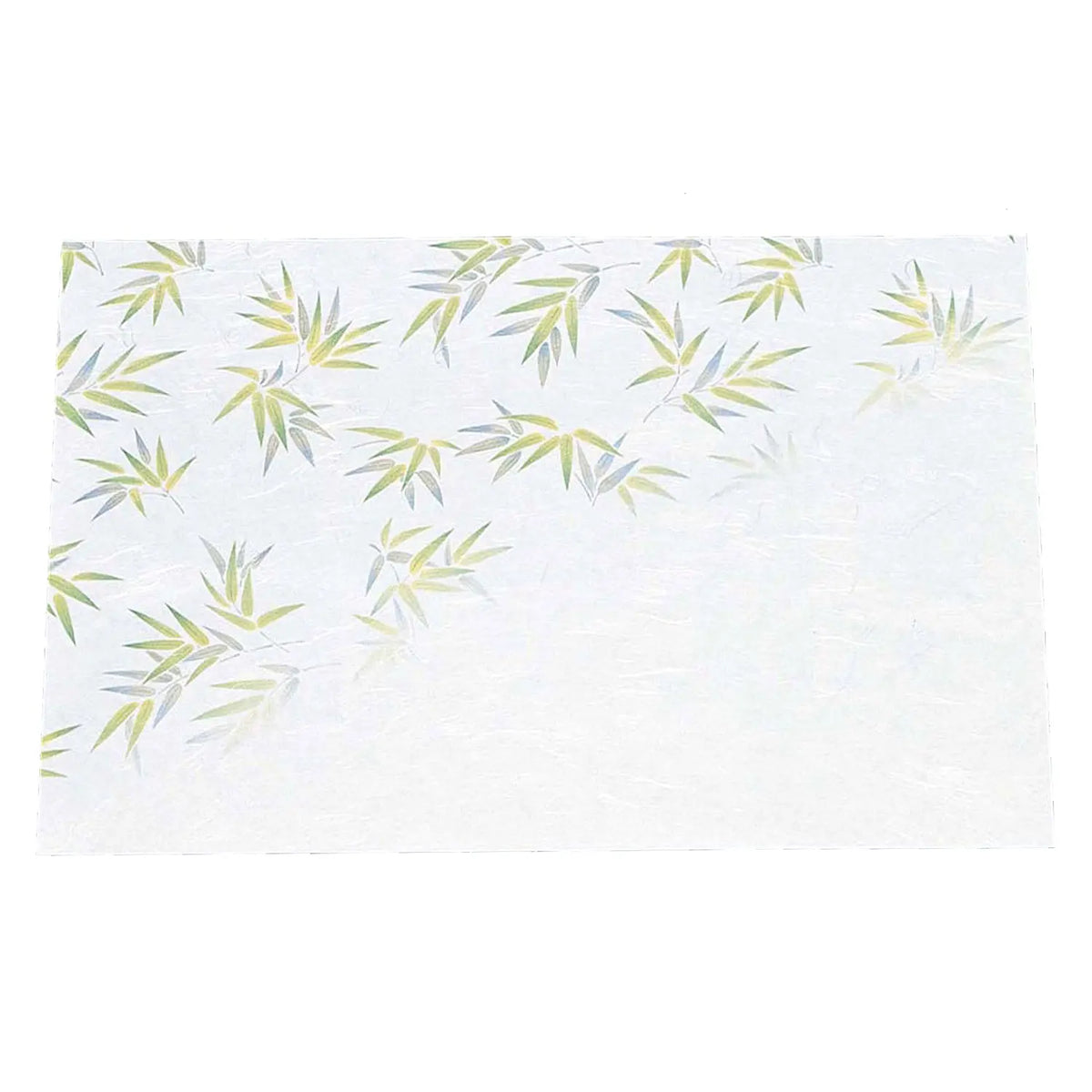 Artec Washi Paper Flower Placemat Bamboo Leaves 100 pcs