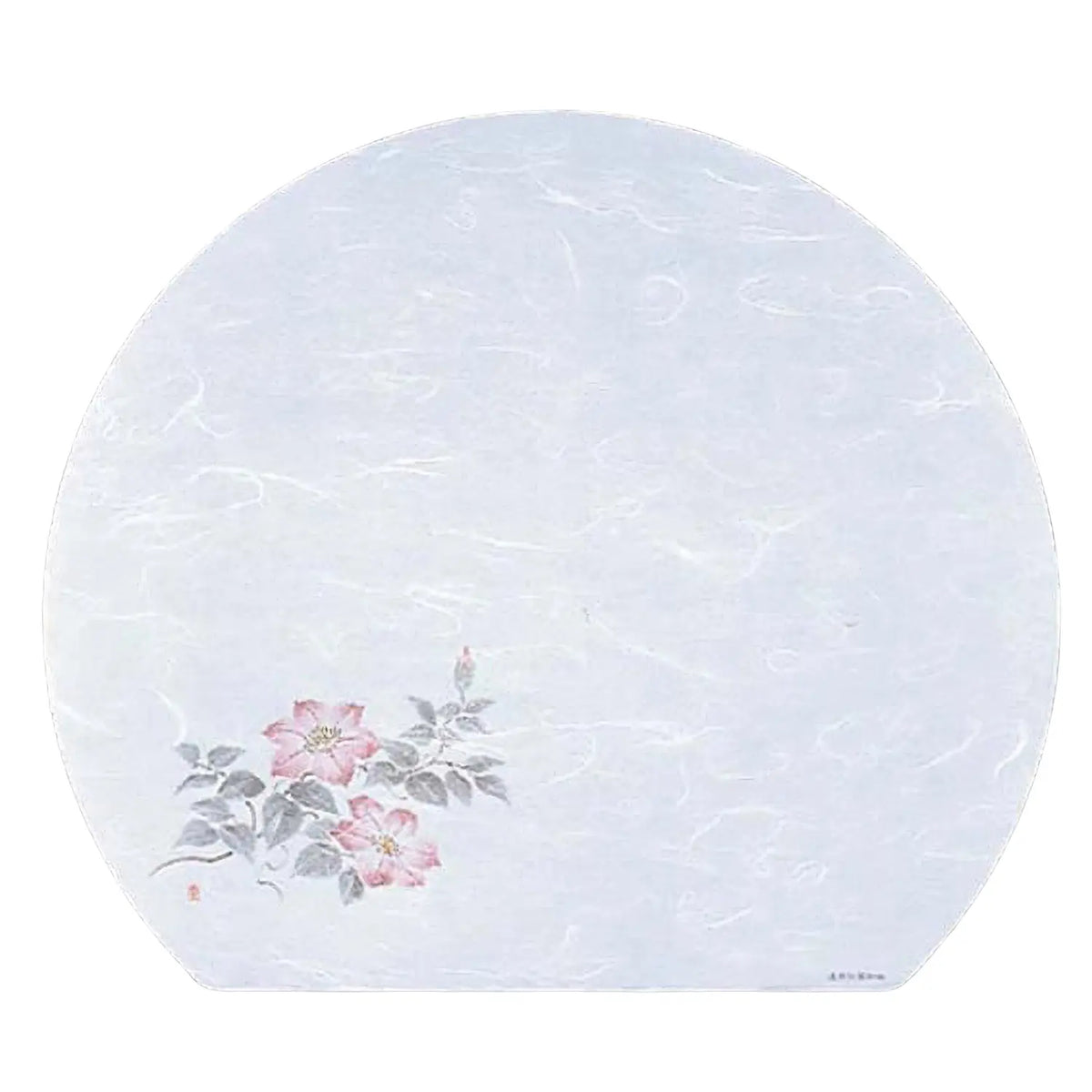 Artec Washi Paper Half Moon Placemat Asian Virginsbower 100 pcs