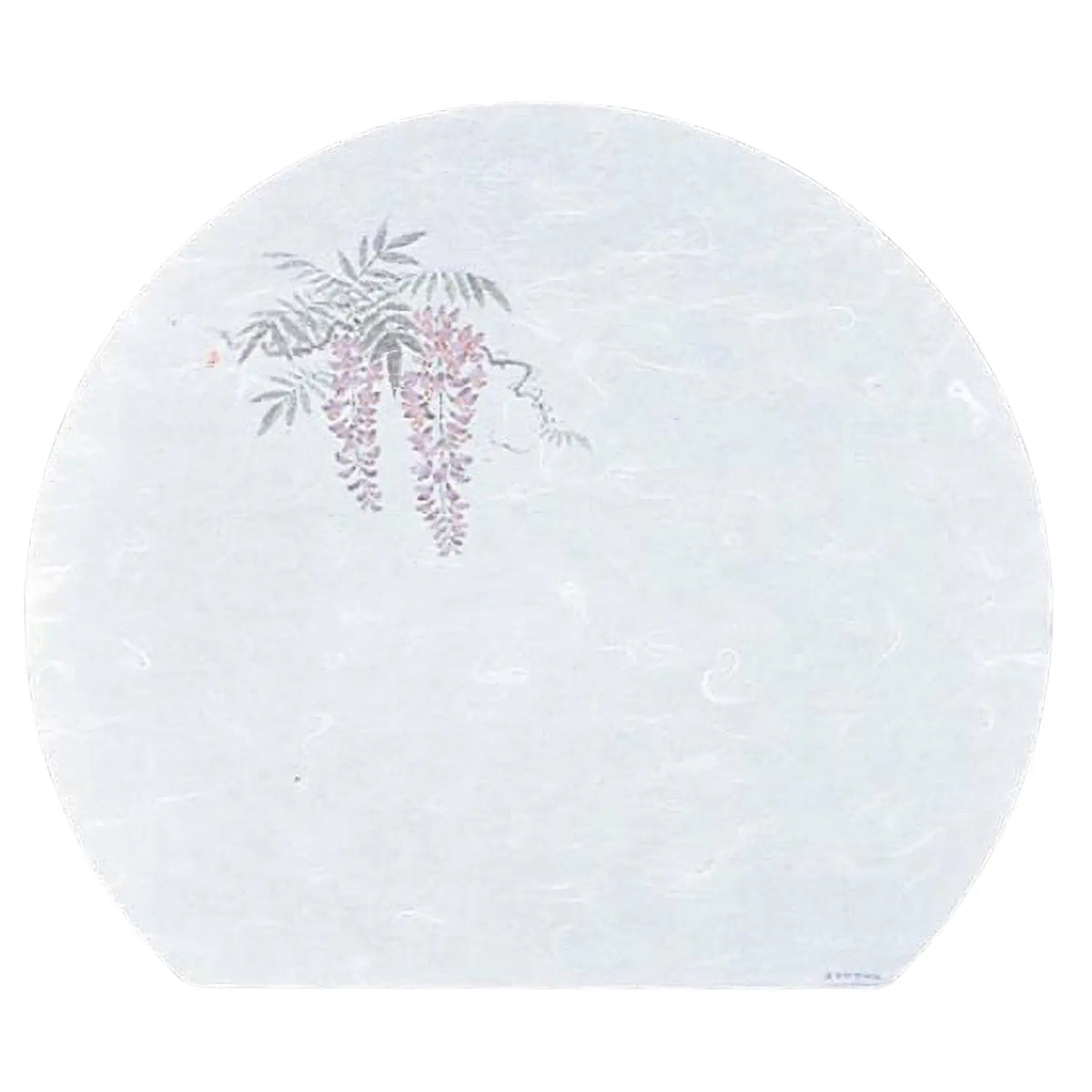 Artec Washi Paper Half Moon Placemat Wisteria 100 pcs