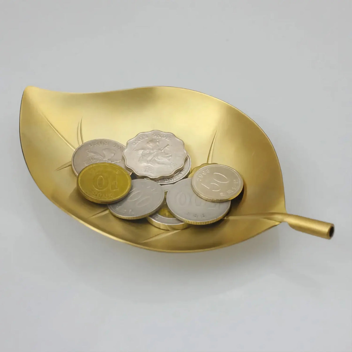 Asahi Brass Leaf Cash Tray