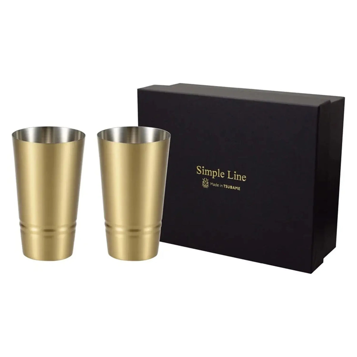 Asahi Brass Tumbler 330ml 2 pcs