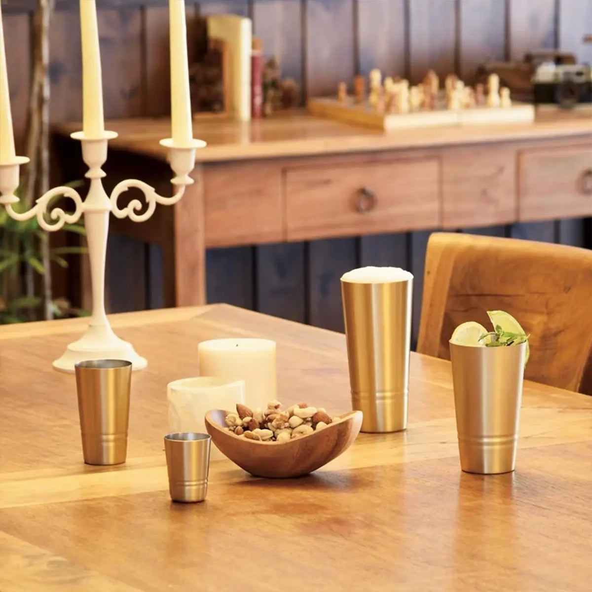 Asahi Brass Tumbler 330ml 2 pcs