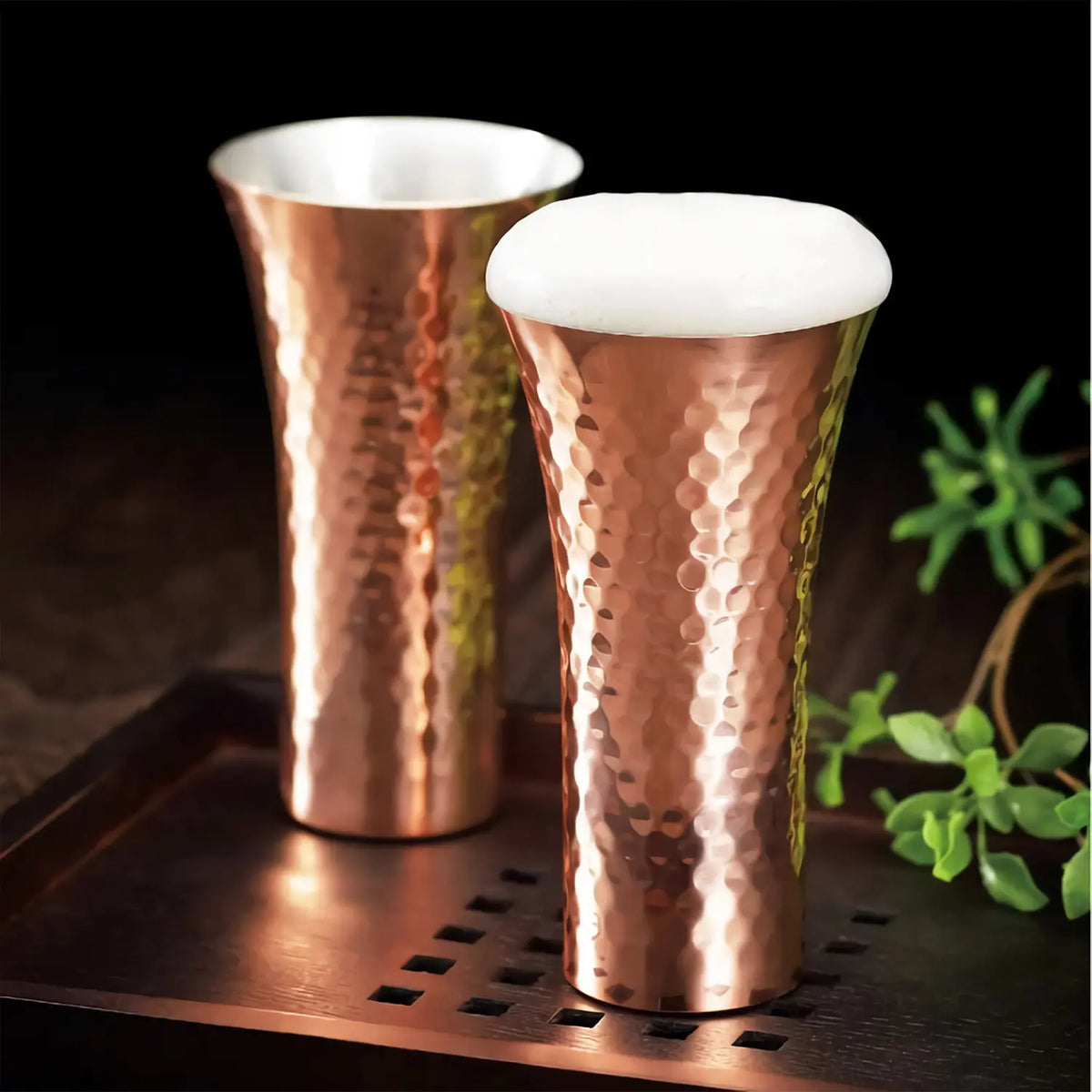 Asahi Copper Beer Glass 380ml 2 pcs