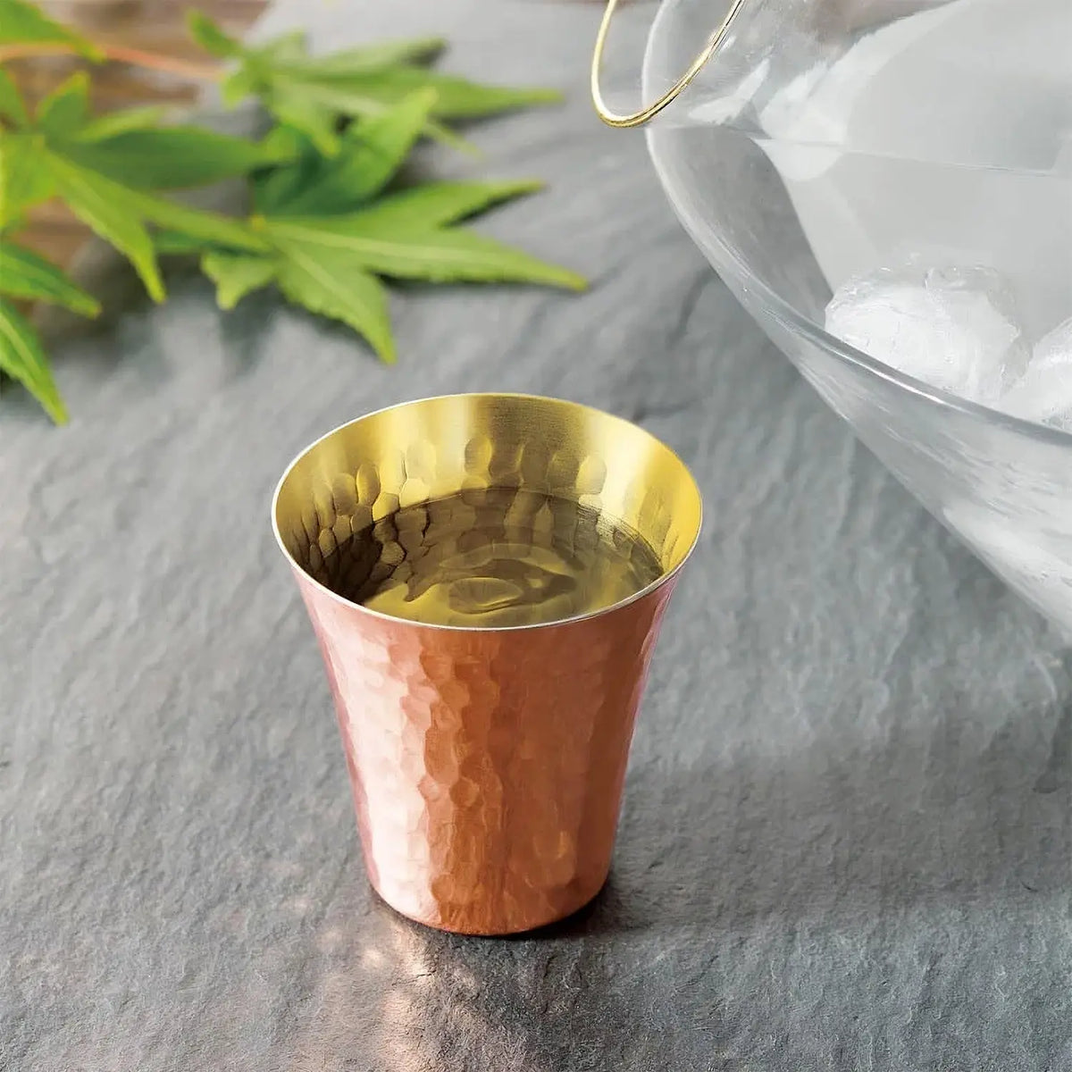 Asahi Copper Cold Sake Cup 65ml 2 pcs