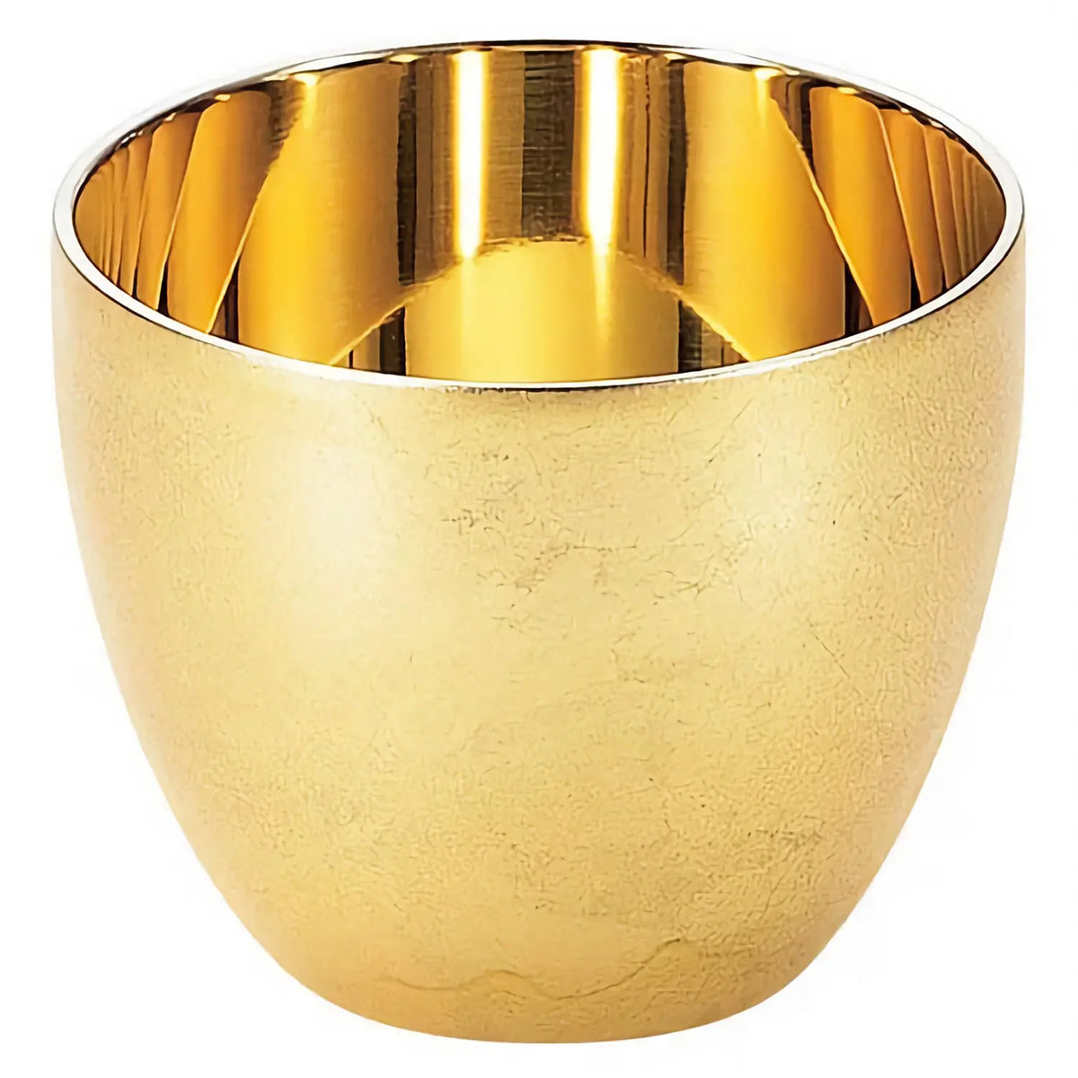 Asahi Hakugoromo Stainless Steel Double-Wall Guinomi Sake Cup 70ml