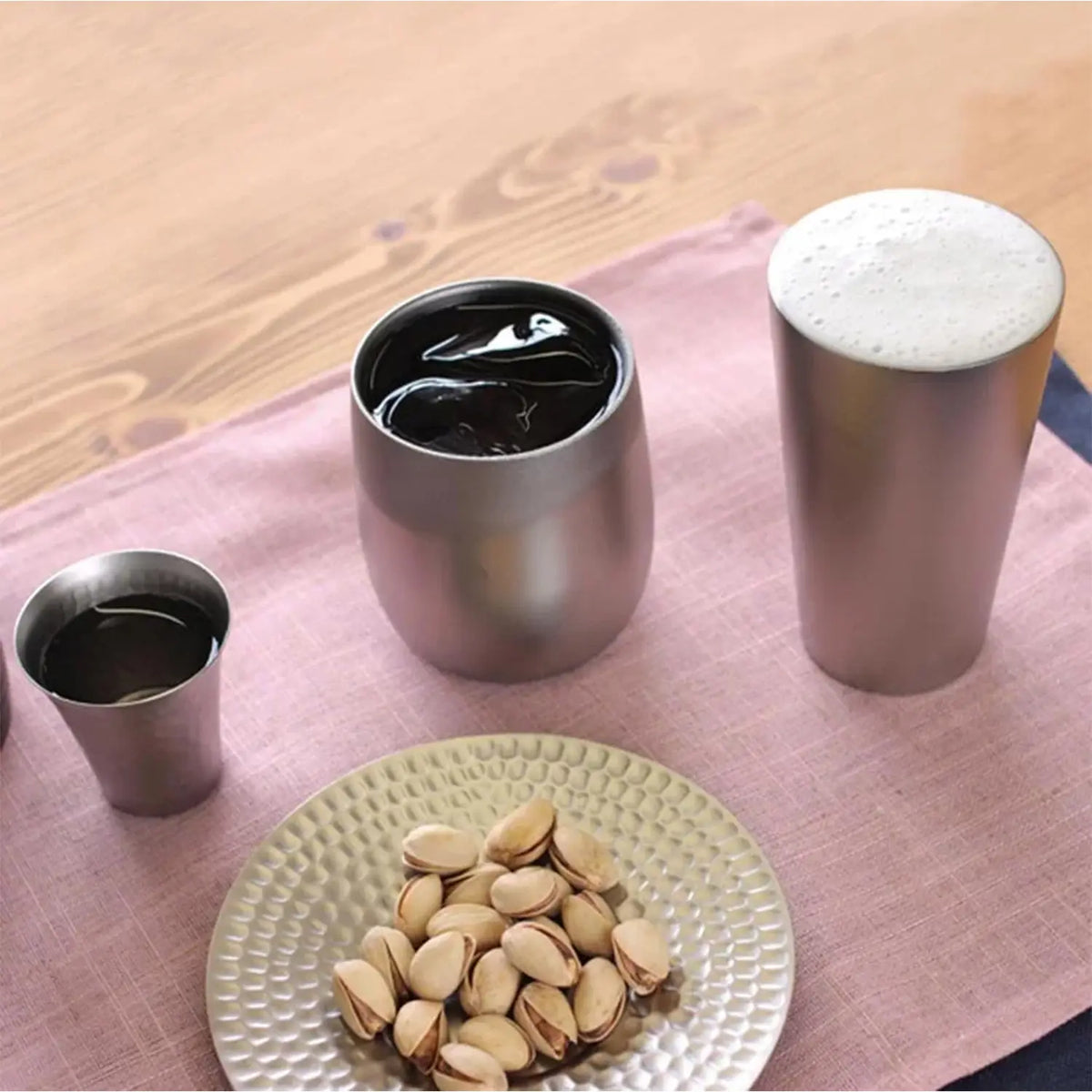 Asahi Kasumi Titanium Cold Sake Cup 65ml 2 pcs