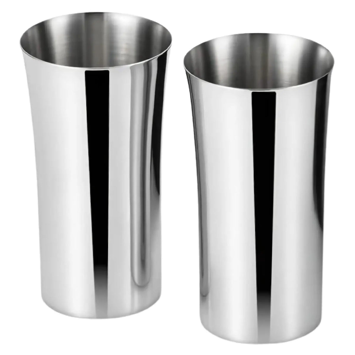 Asahi SUS Stainless Steel Beer Glass 240ml 2 pcs