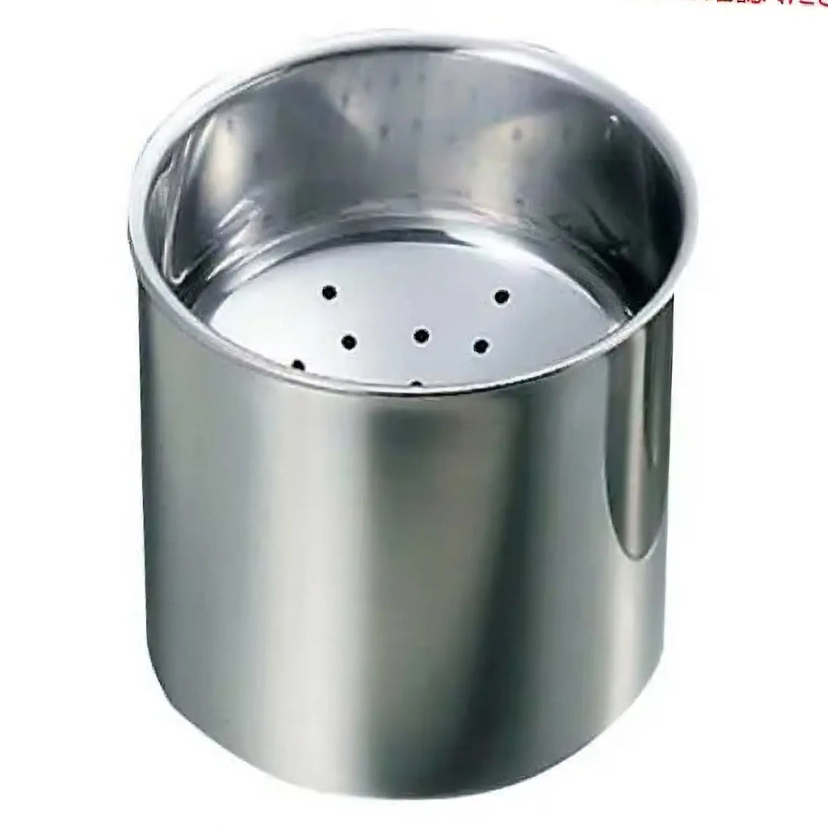 EBM Stainless Steel Tempura Oil Filter Pot