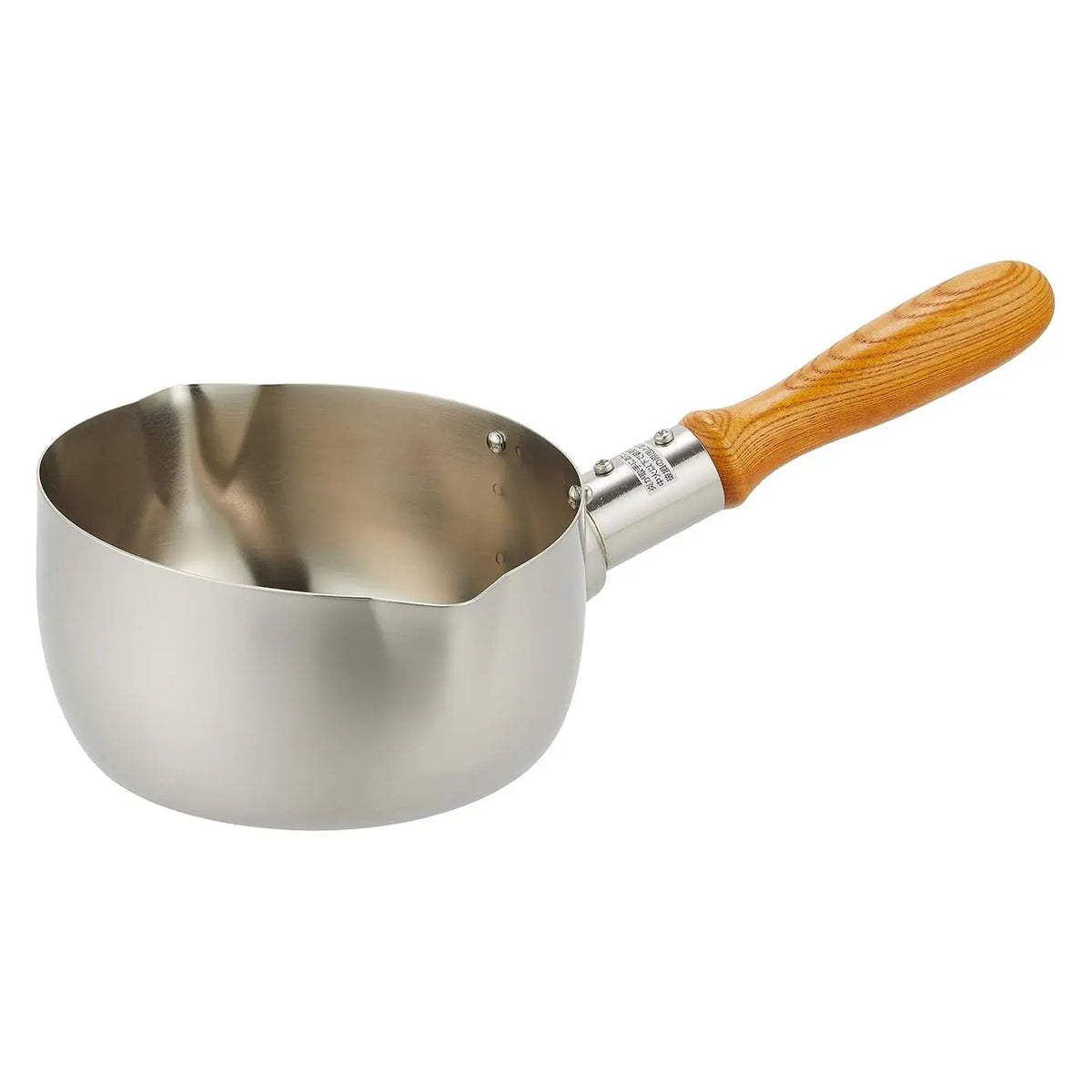 Gyokkodou Stainless Steel Milk Pan 130mm