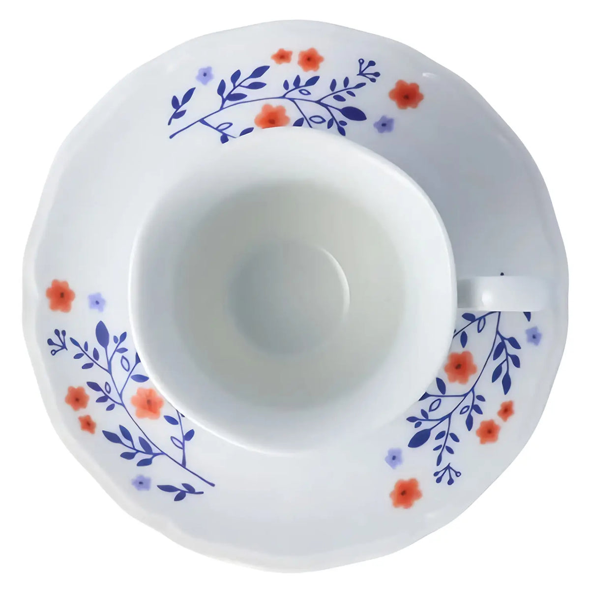 Harekutani Haruhana Porcelain Cup &amp; Saucer