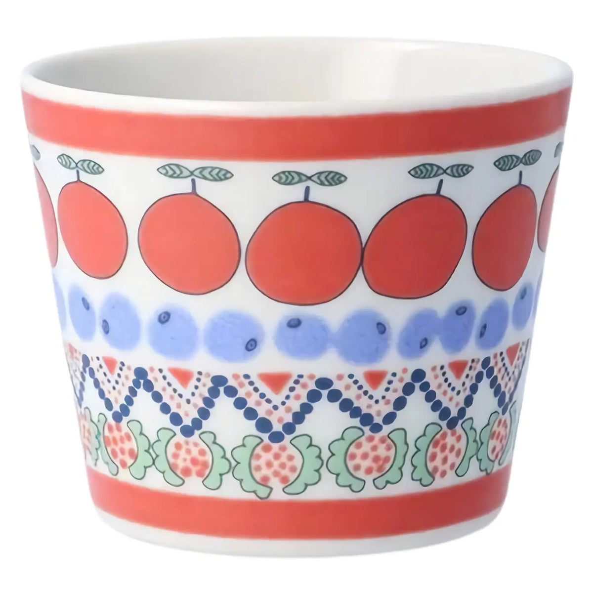 Harekutani Porcelain Soba Choko Cup Berries