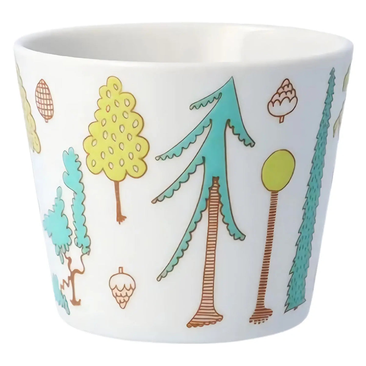 Harekutani Porcelain Soba Choko Cup Forest