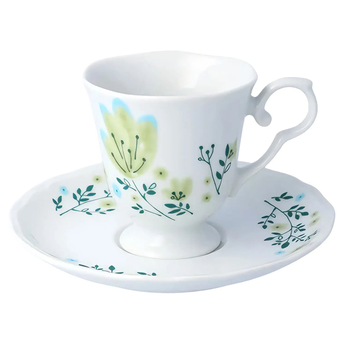 Harekutani Haruhana Porcelain Cup &amp; Saucer