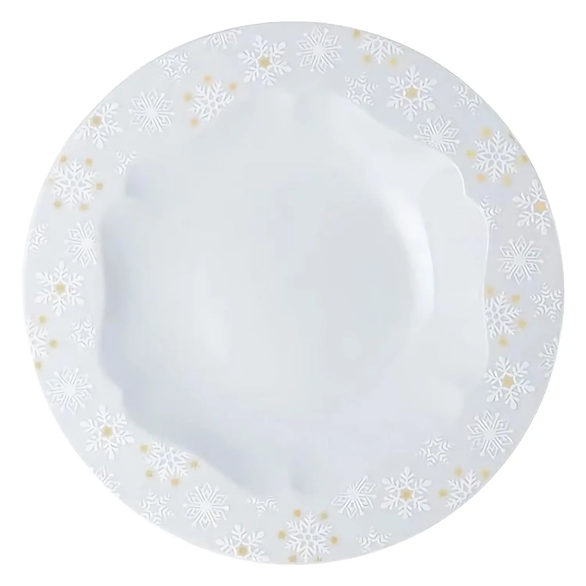 Harekutani Yuki Kessho Porcelain Deep Plate