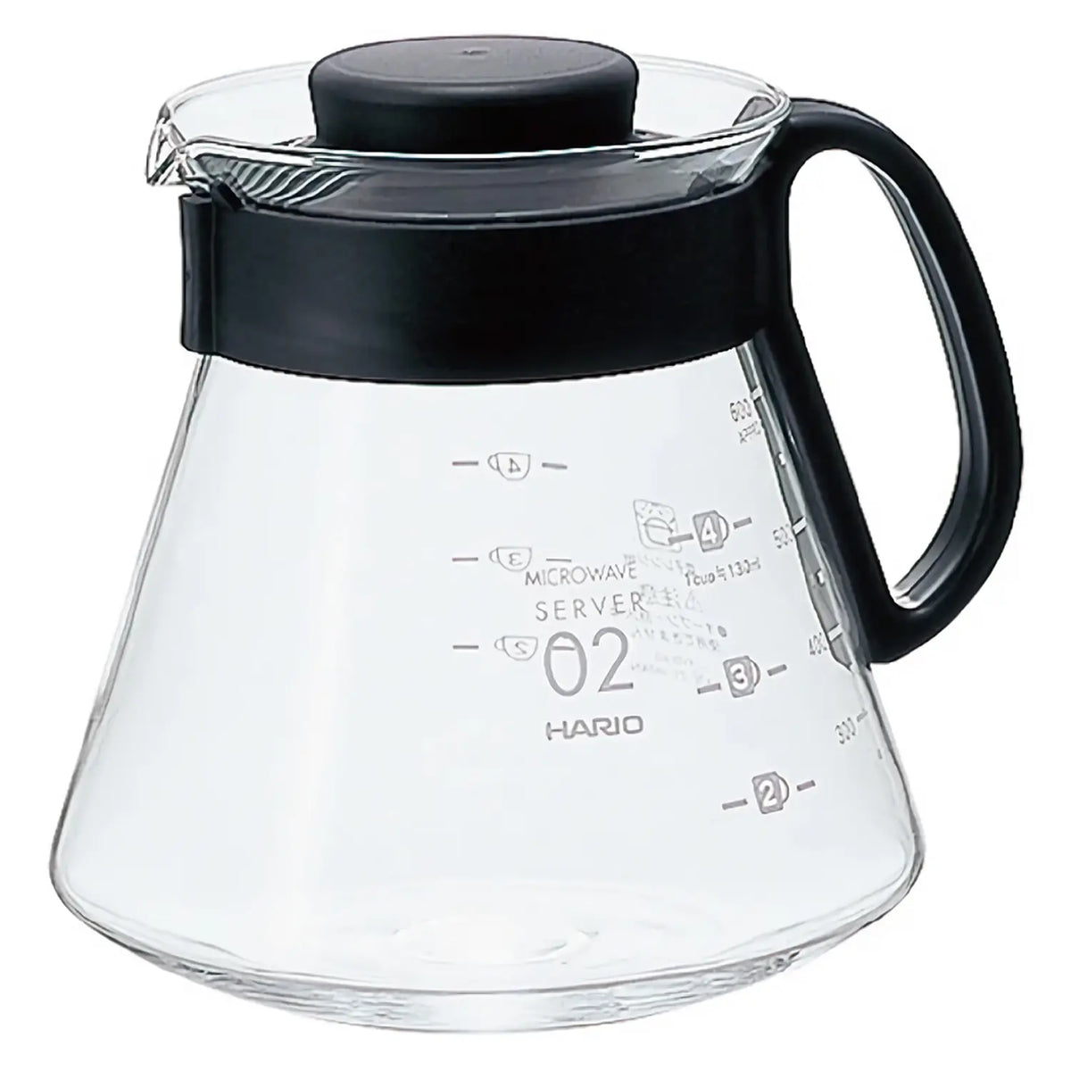 Hario V60 Heat Resistant Glass Coffee Server