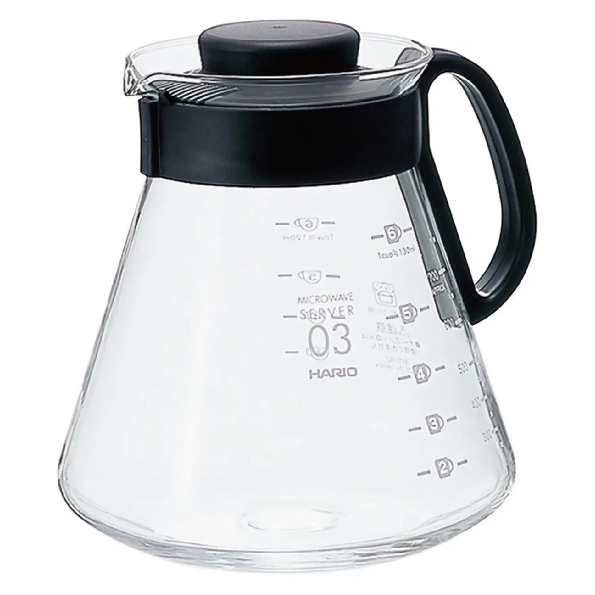 Hario V60 Heat Resistant Glass Coffee Server