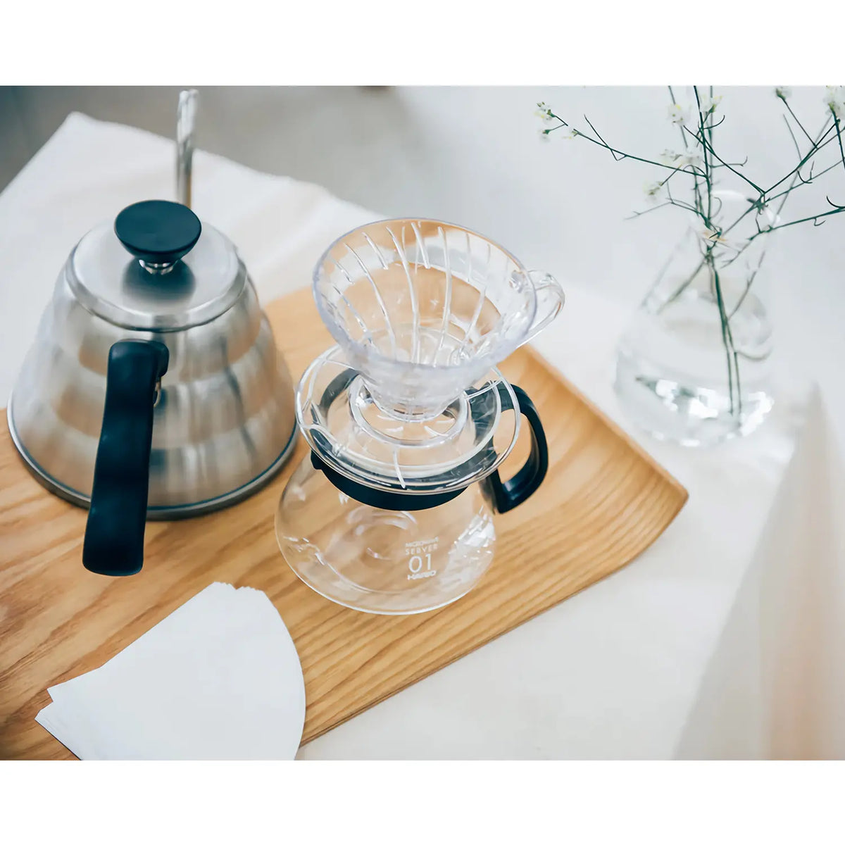 Hario V60 Heat Resistant Glass Coffee Server