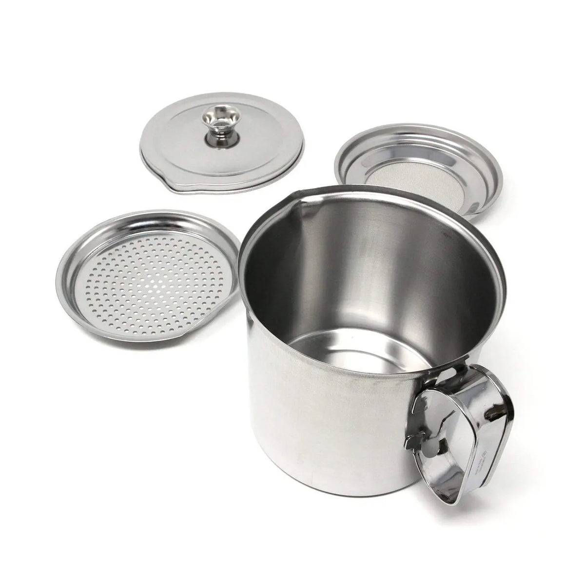 Ichibishi Stainless Steel Oil Filter Pot