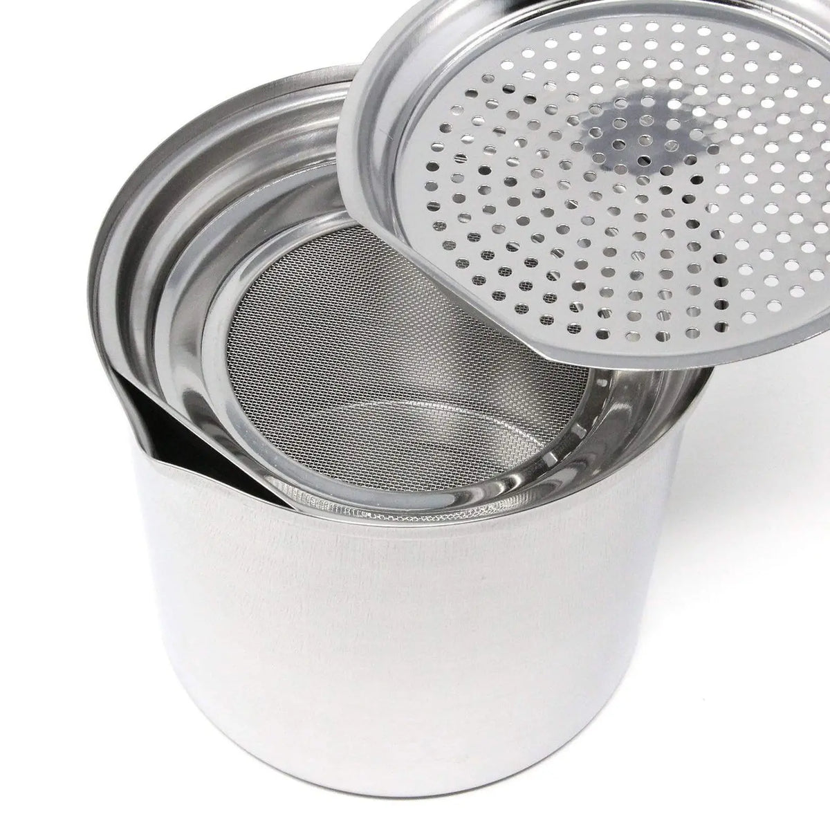 Ichibishi Stainless Steel Oil Filter Pot