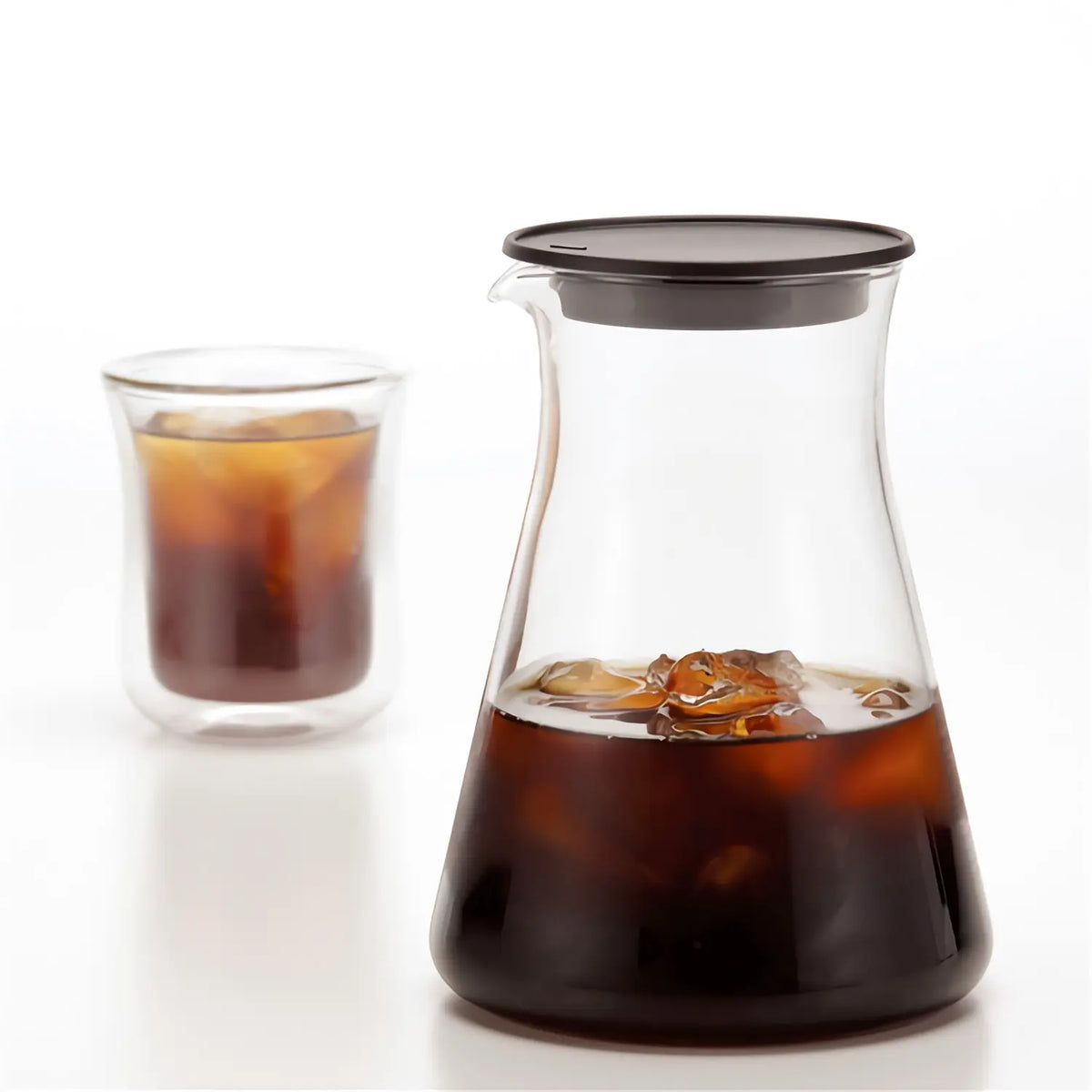 Iwaki Heat-Resistant Glass Coffee Server with Dripper