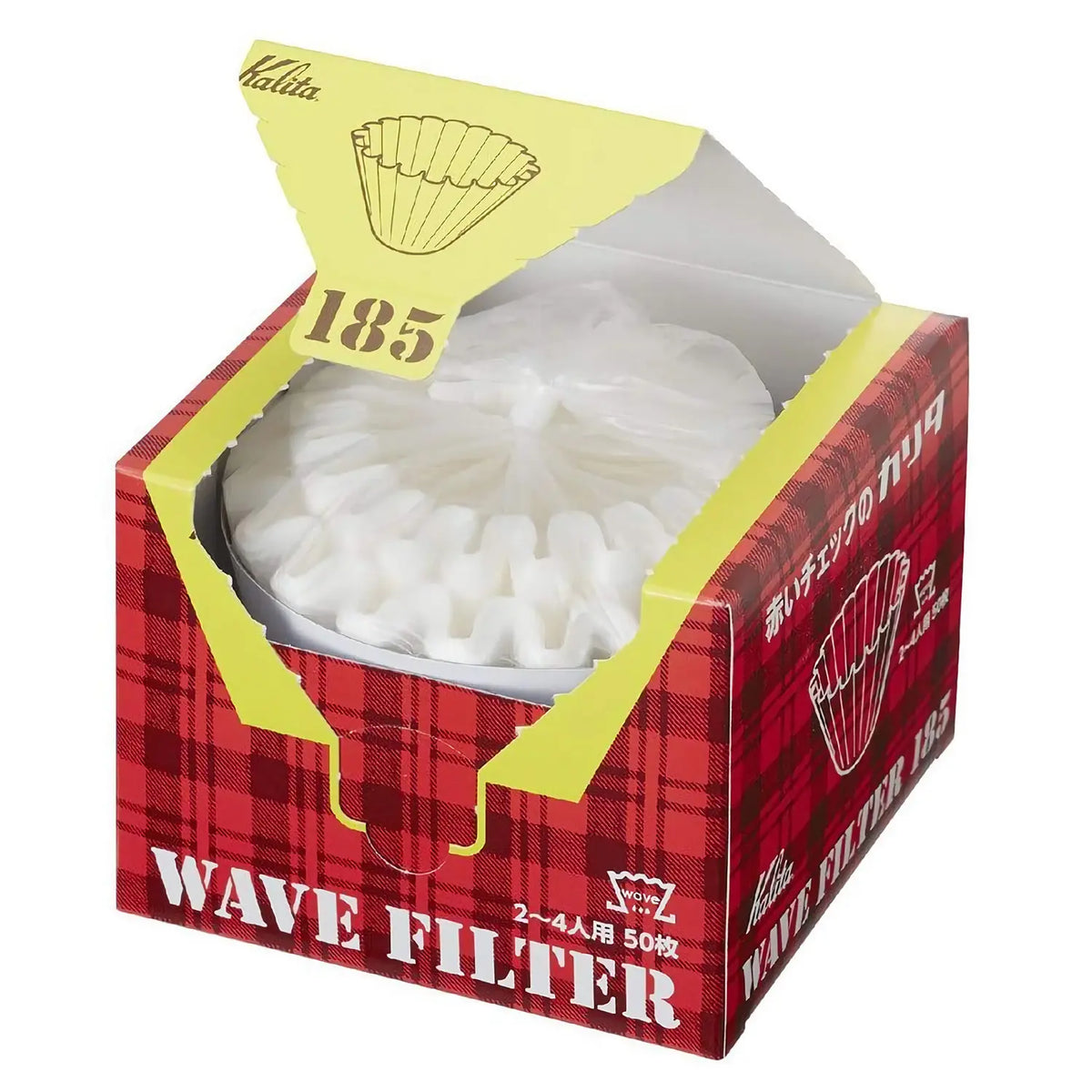 Kalita Wave Series Wood Pulp Coffee Filters 50 pcs