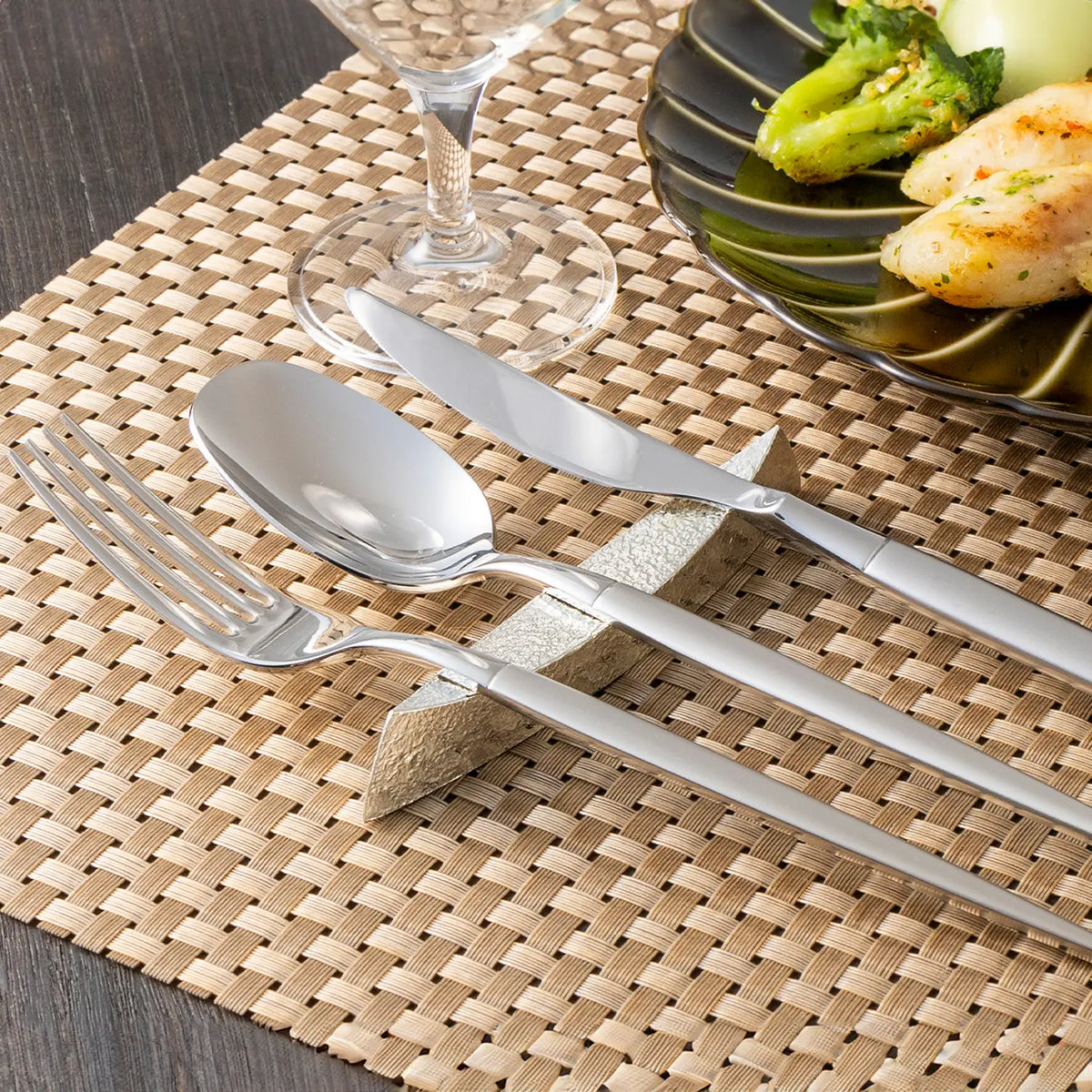 Luckywood Mirtoon Stainless Steel Dessert Fork