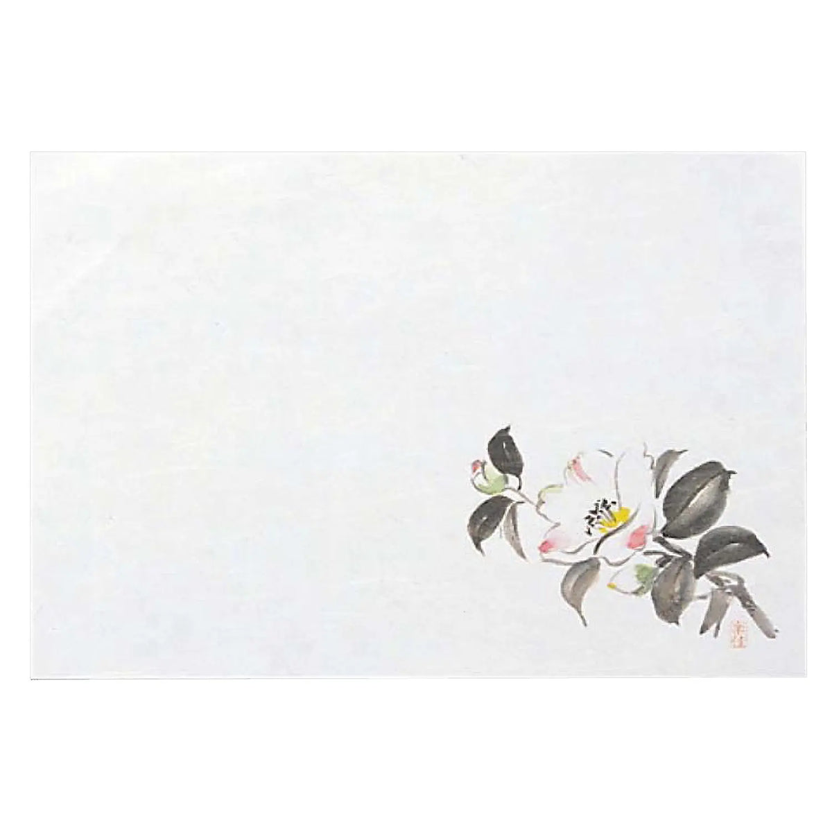 MIN Senju Washi Paper Placemat Camellia 100 pcs