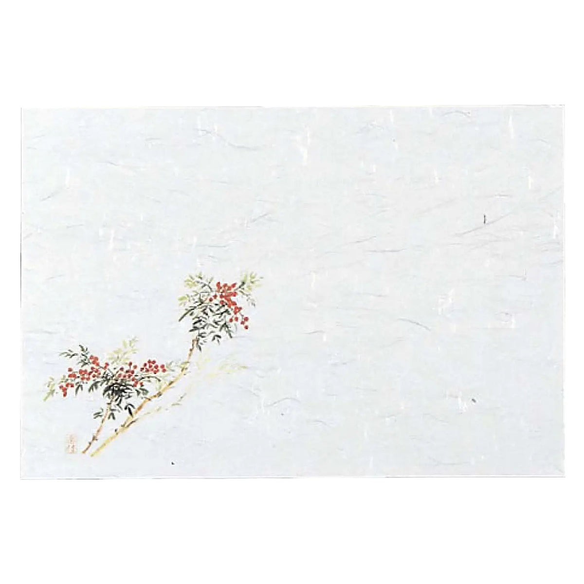 MIN Senju Washi Paper Placemat Nandina 100 pcs