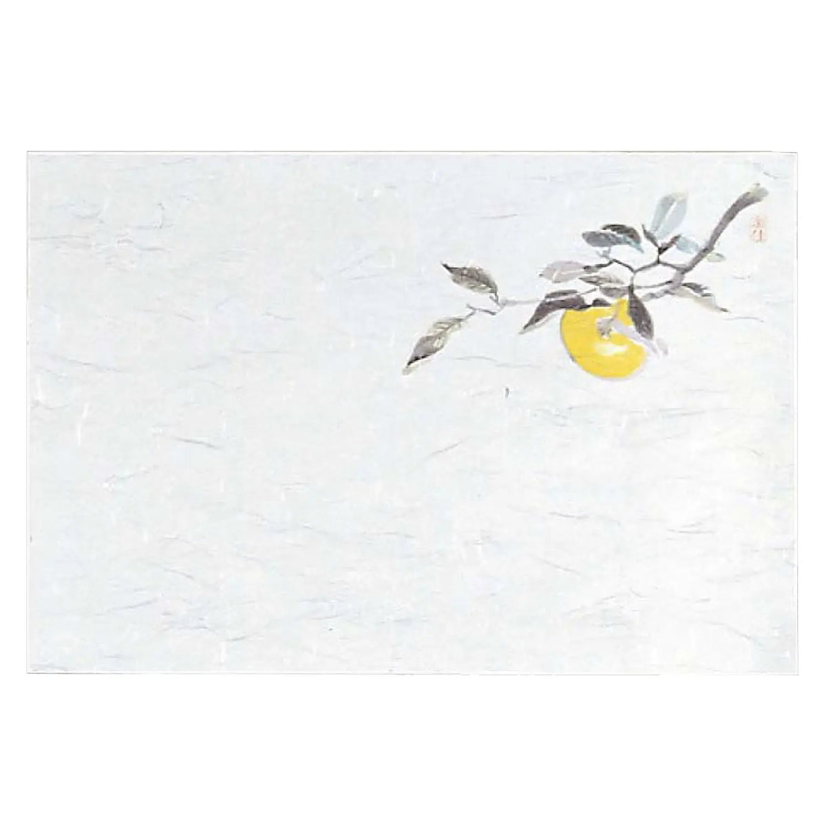 MIN Senju Washi Paper Placemat Yuzu 100 pcs