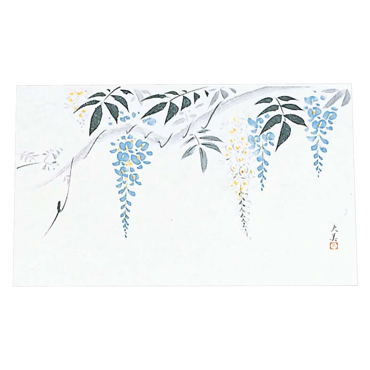 MIN Washi Paper Placemat Wisteria 100 pcs