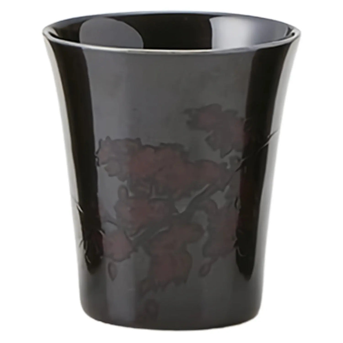 Marumo Takagi Heat Sensitive Ceramics Cup Sakura Black