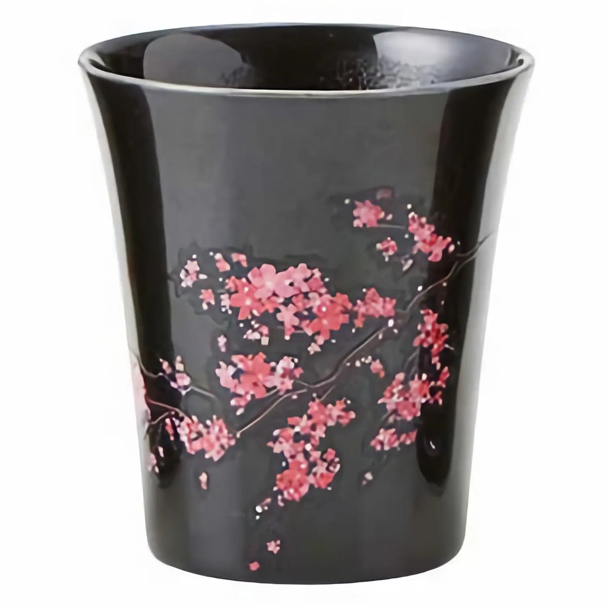 Marumo Takagi Heat Sensitive Ceramics Cup Sakura Black