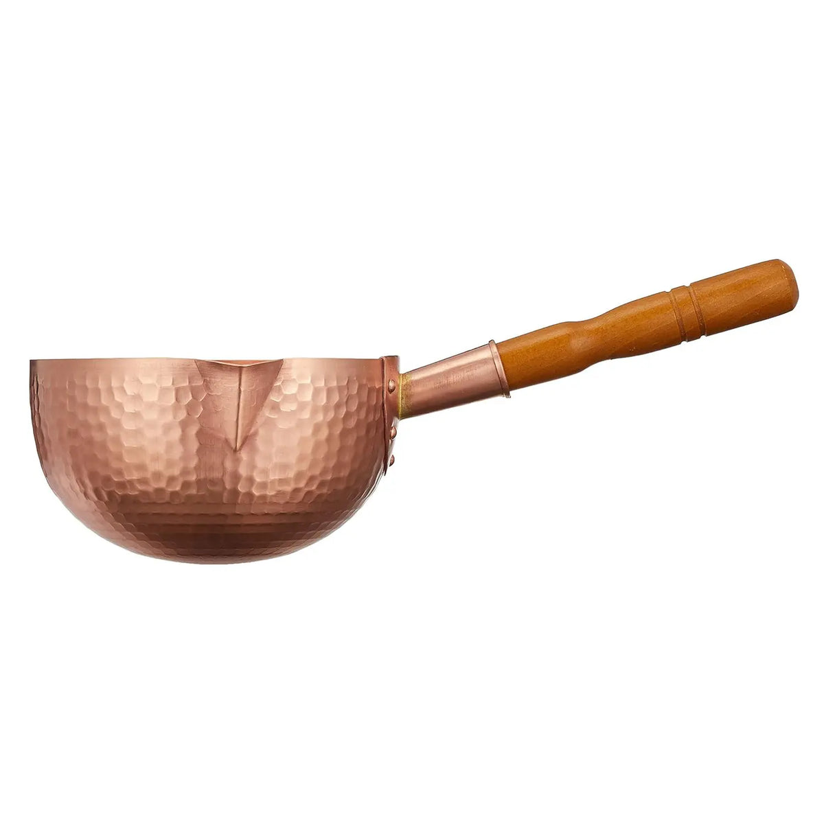 Marushin Douki Copper Round Bottom Saucepan