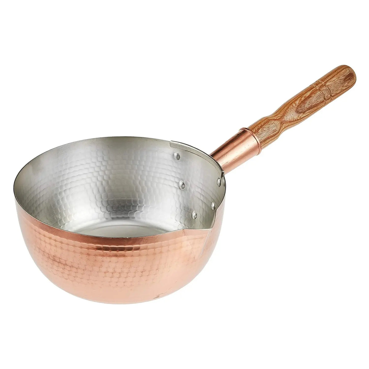 Marushin Douki Copper Tin Plating Yukihira Saucepan