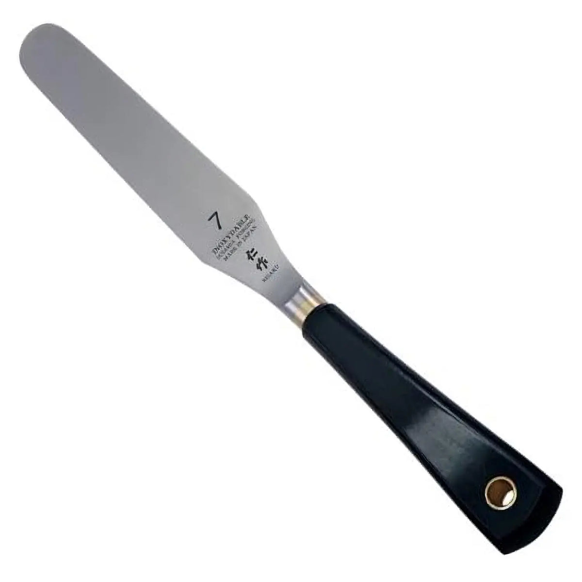 Nisaku Stainless Steel Icing Spatula with Wooden Handle