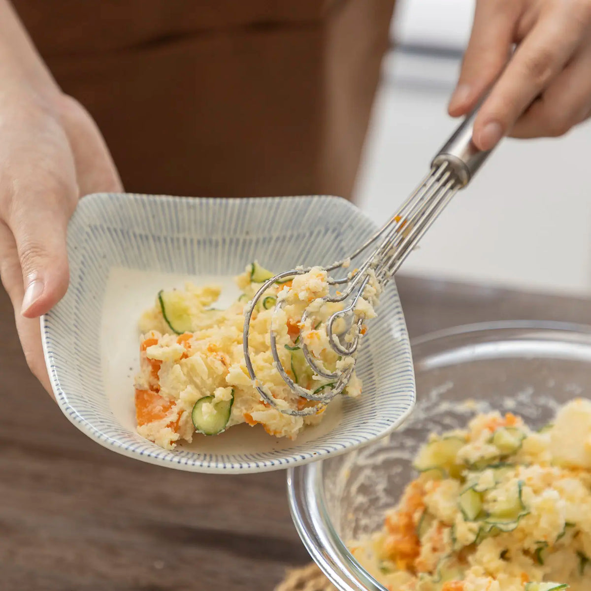 Nonoji Stainless Steel Potato Masher