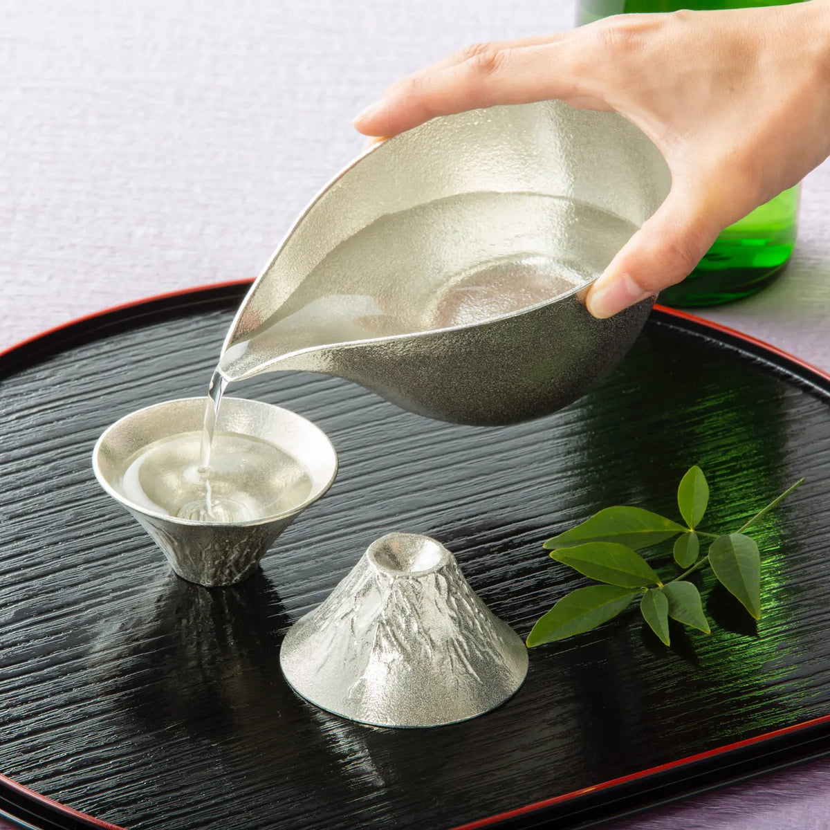 Nousaku Fujiyama Tin Guinomi Sake Cup