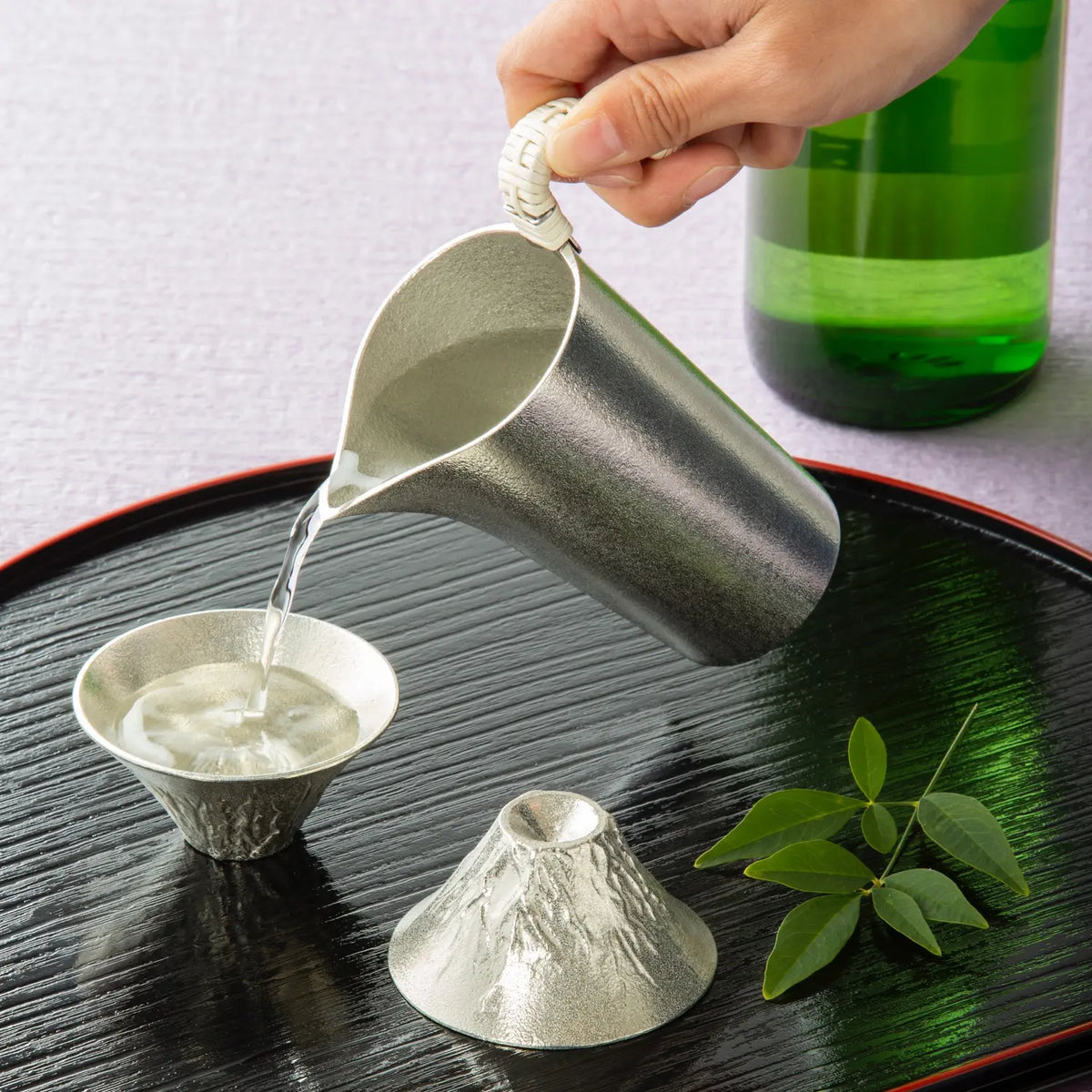 Nousaku Fujiyama Tin Guinomi Sake Cup