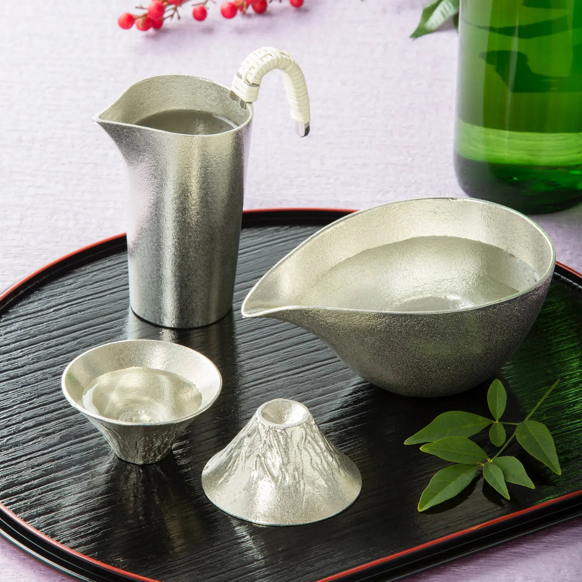 Nousaku Fujiyama Tin Guinomi Sake Cup