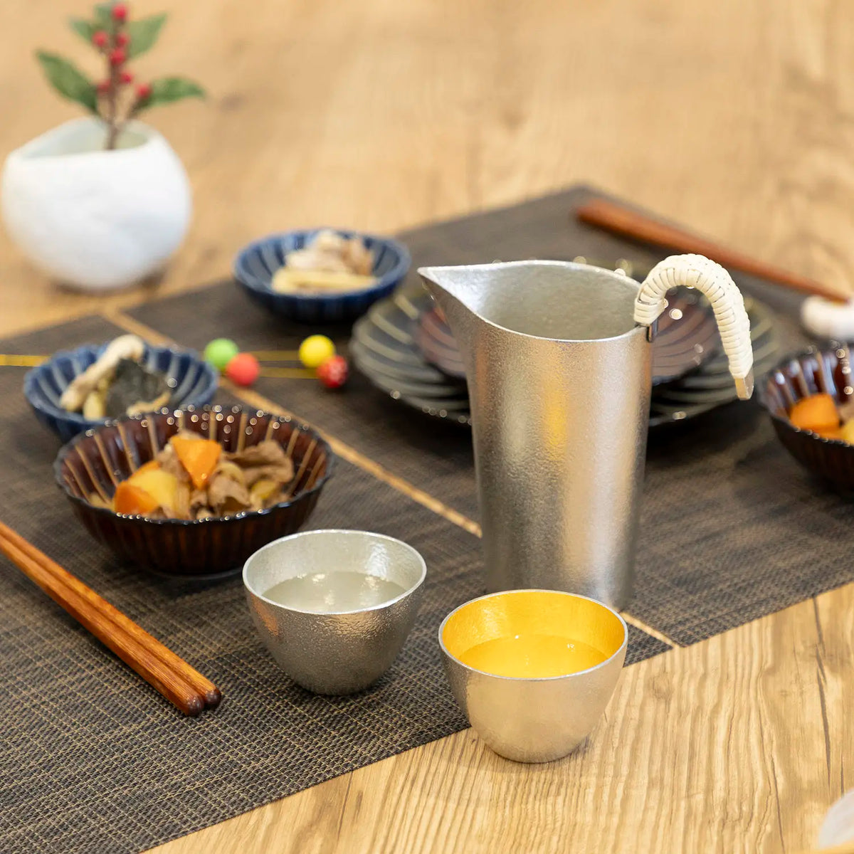 Nousaku Tin Guinomi Sake Cup