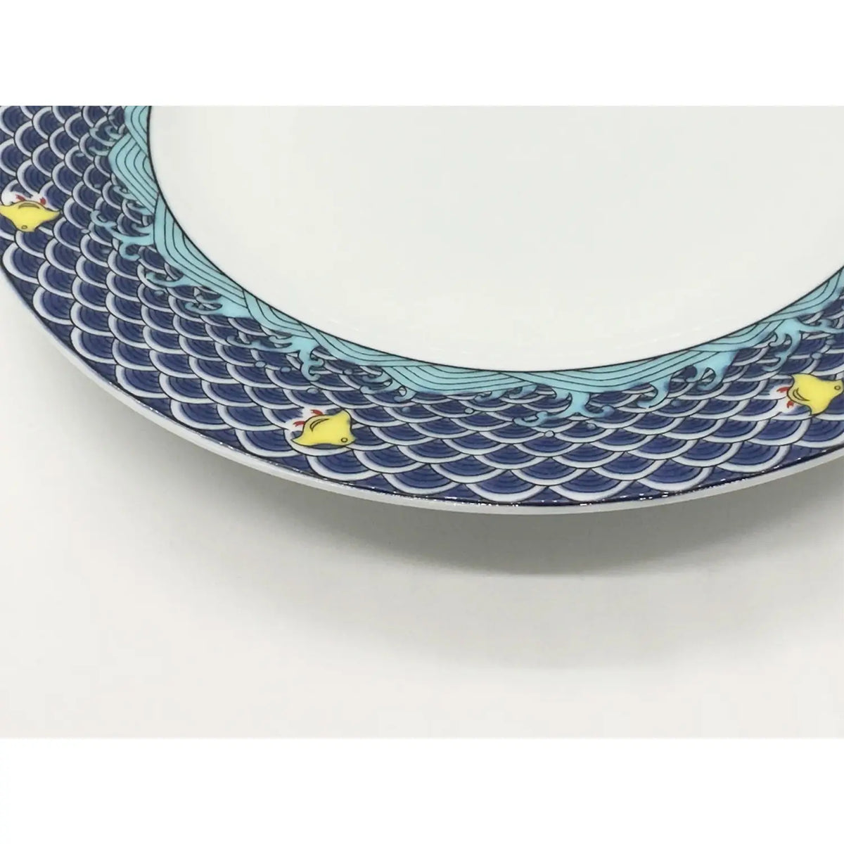 SEIKOU Kutani Porcelain Dessert Plate Chidori