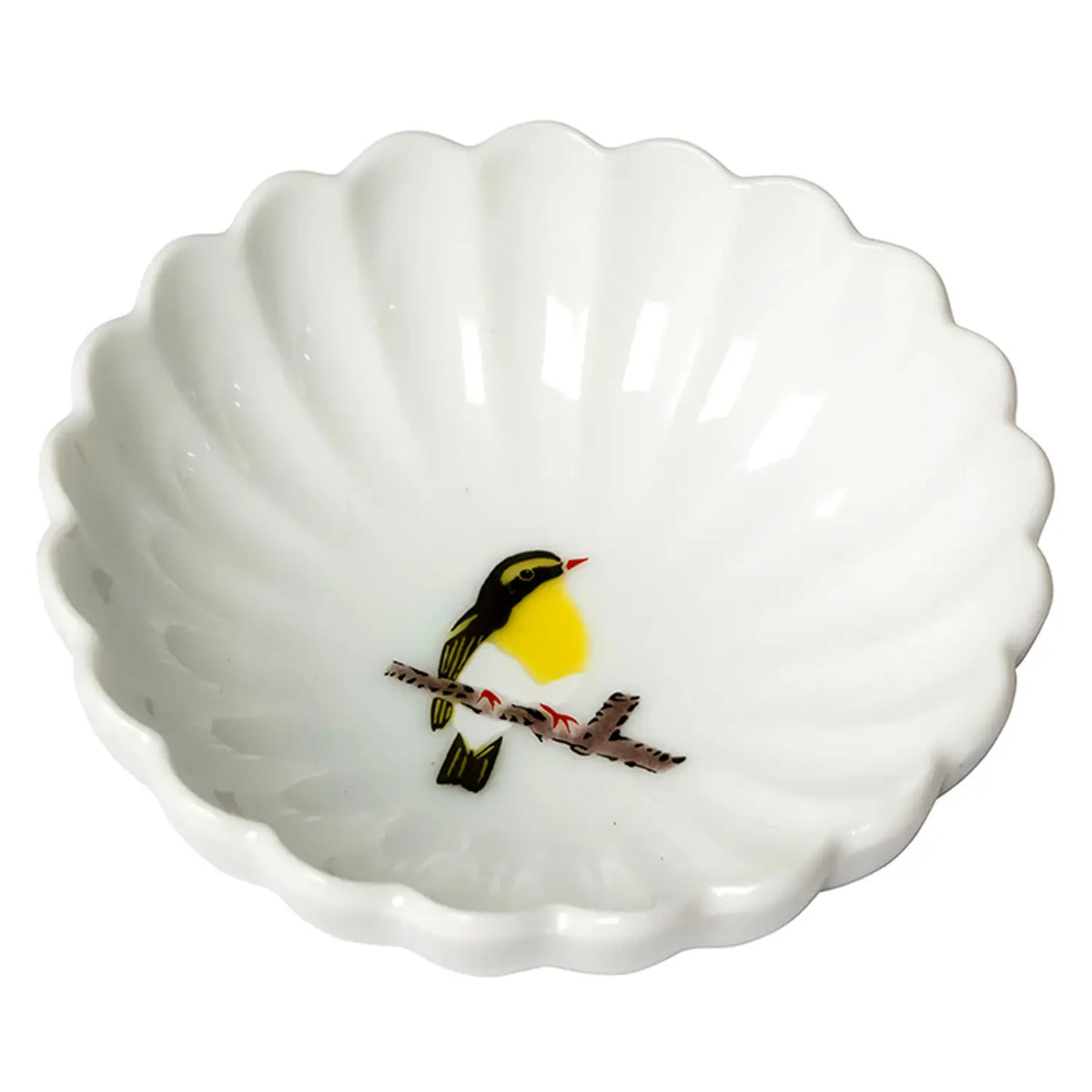 SEIKOU Kutani Porcelain Koduke Tiny Bowl Kibitaki