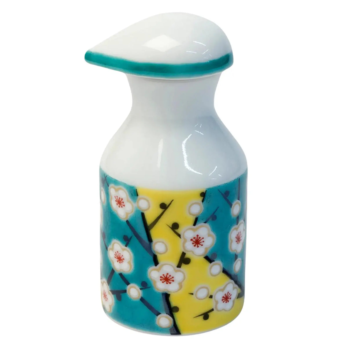 SEIKOU Kutani Porcelain Soy Sauce Dispenser Ume