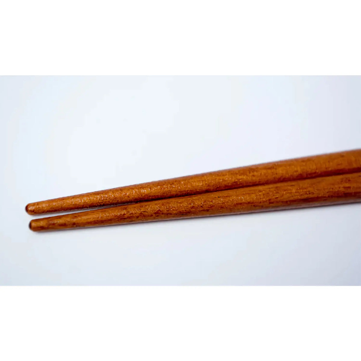 SEIKOU Wakasa Lacquered Natural Wood Chopsticks 21cm Red Aoi